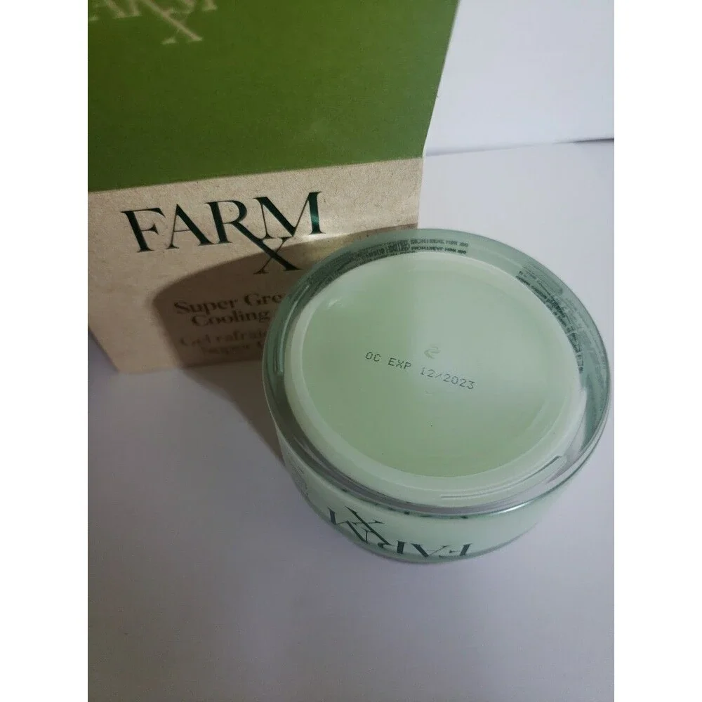 FarmX Super Greens Cooling Gel 90ml/3.04 OZ Brand New In Box!